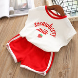 Summer 2PCS Toddler Little Girls Clothes Set Kids Baby Girl Floral Top T-Shirt Pants Outfits Sets