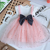 Summer Girls' Clothing Sets Korean Denim Short-sleeved T-shirt+High Waist Skirt 2PCS Baby Kids Clothes Suit Children Clothing