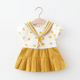 Baby Girl Clothes Summer Party Clothing for Girls Dress Strawberry Princess Dresses With Hat Outfits Children's Clothing 2 pcs