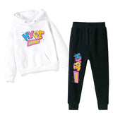 The Hype House Kids Clothes Full Warm Girls Winter Hoodies + Pants 2Pcs/Sets Teenagers Boys Regular Outfit Baby Fashion Custom