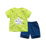 Baby Boys Clothes Sets Children Clothing Summer Short Sleeve Tracksuit for Boys Sport Suits Animal Costume for Kids Clothes