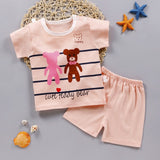 Baby Boys Clothes Sets Children Clothing Summer Short Sleeve Tracksuit for Boys Sport Suits Animal Costume for Kids Clothes